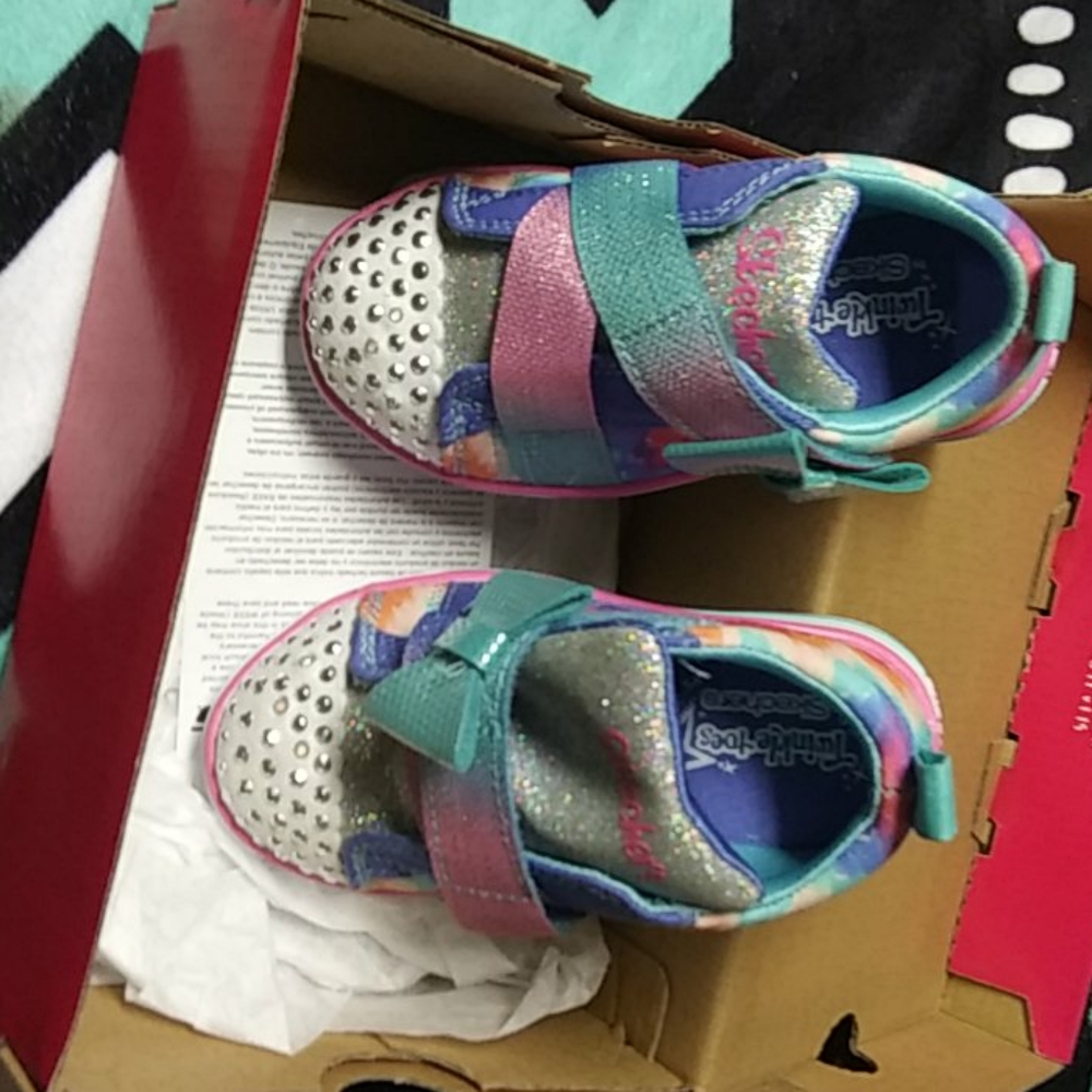 Sketches twinkle toes.tennis shoes